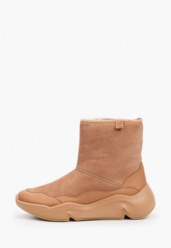 

Полусапоги Ecco, Бежевый, ECCO CHUNKY SNEAKER W