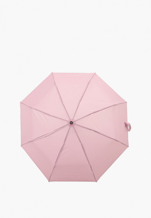 Зонт складной Fabretti розового цвета