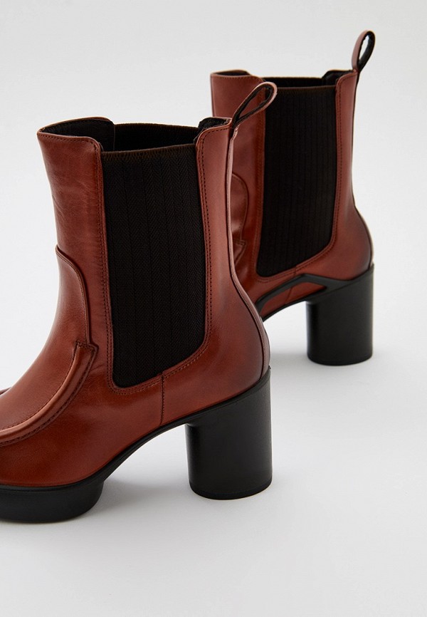 Полусапоги Ecco коричневый, размер 38, фото 4