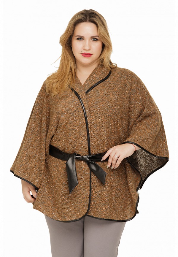 

Полупальто Gorda Bella, Коричневый, Тедди