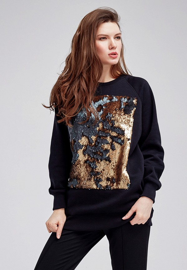 

Свитшот White Pony Ladieswear, Черный