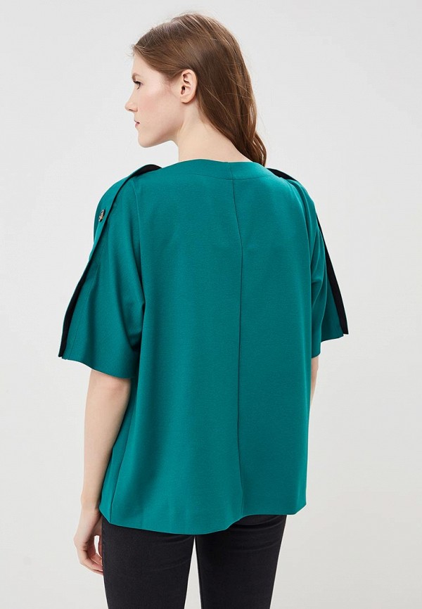 Блуза Ruxara цвет зеленый  Фото 3