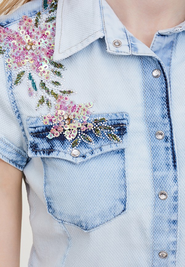 фото Рубашка джинсовая dshe