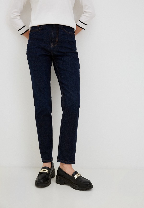 

Джинсы Zarina, Синий, mom fit