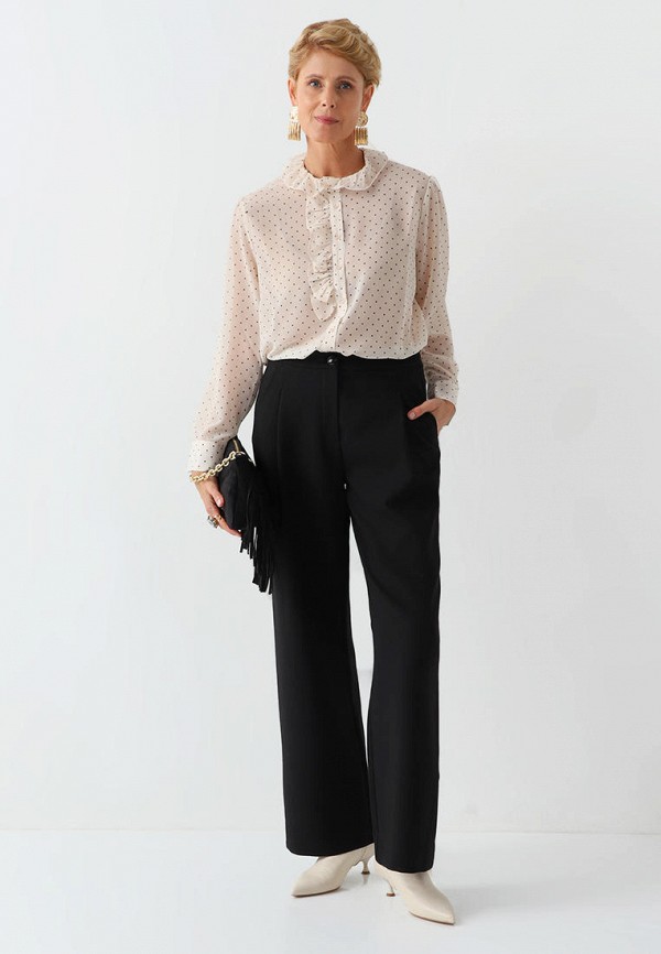 Блуза Lilly Bennet бежевый, размер 54, фото 2