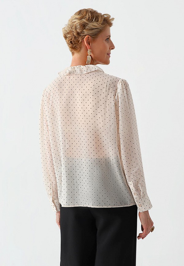 Блуза Lilly Bennet бежевый, размер 54, фото 3