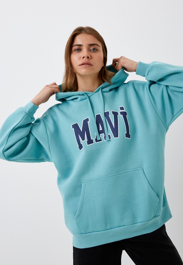 

Худи Mavi, Бирюзовый, SWEATSHIRT