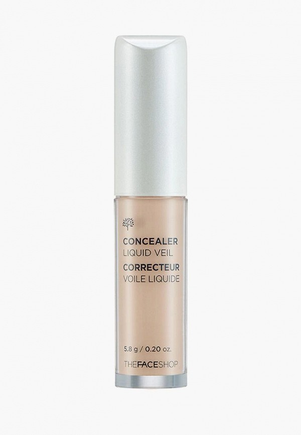 

Консилер Thefaceshop, CONCEALER LIQUID VEIL V201, 5.8 г, Бежевый