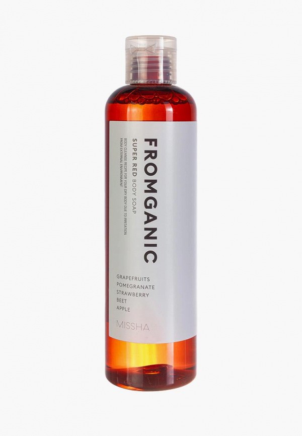 

Жидкое мыло Missha, Прозрачный, Fromganic Body Soap Super Red, 300 мл