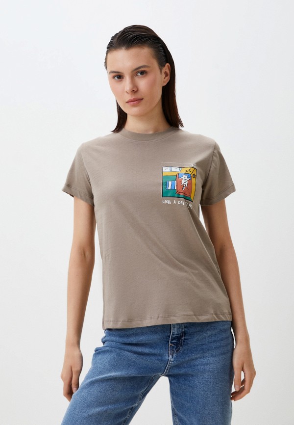 

Футболка Mavi, Бежевый, SHORT SLEEVE TOP