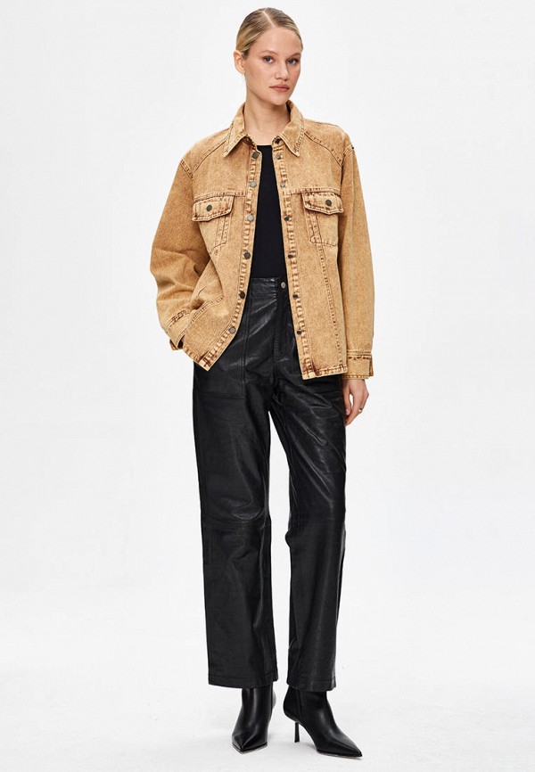 фото Рубашка джинсовая miss chic