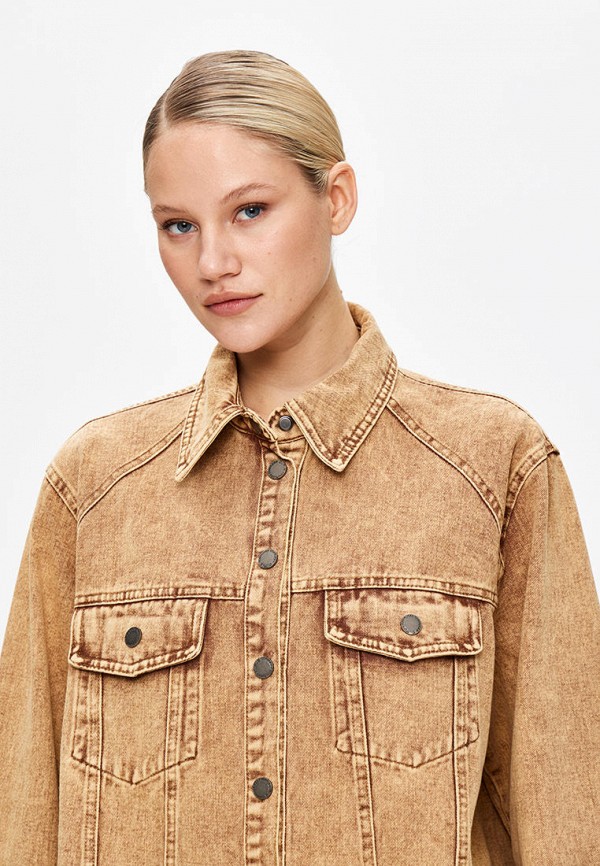 фото Рубашка джинсовая miss chic