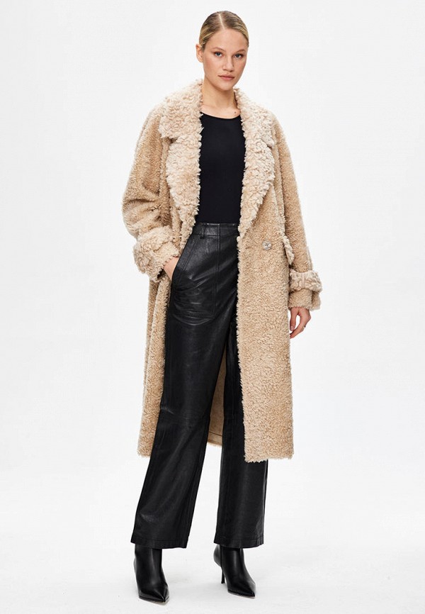 фото Пальто меховое miss chic