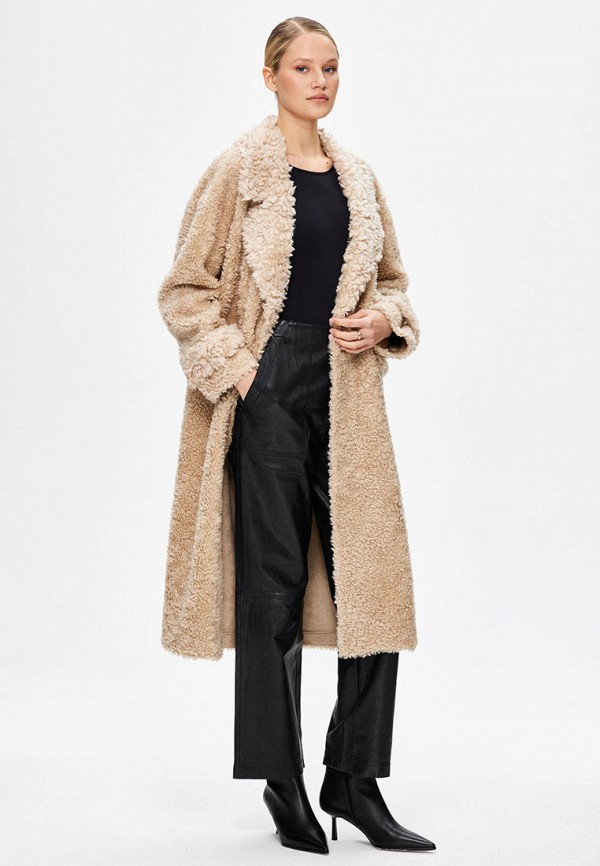 фото Пальто меховое miss chic