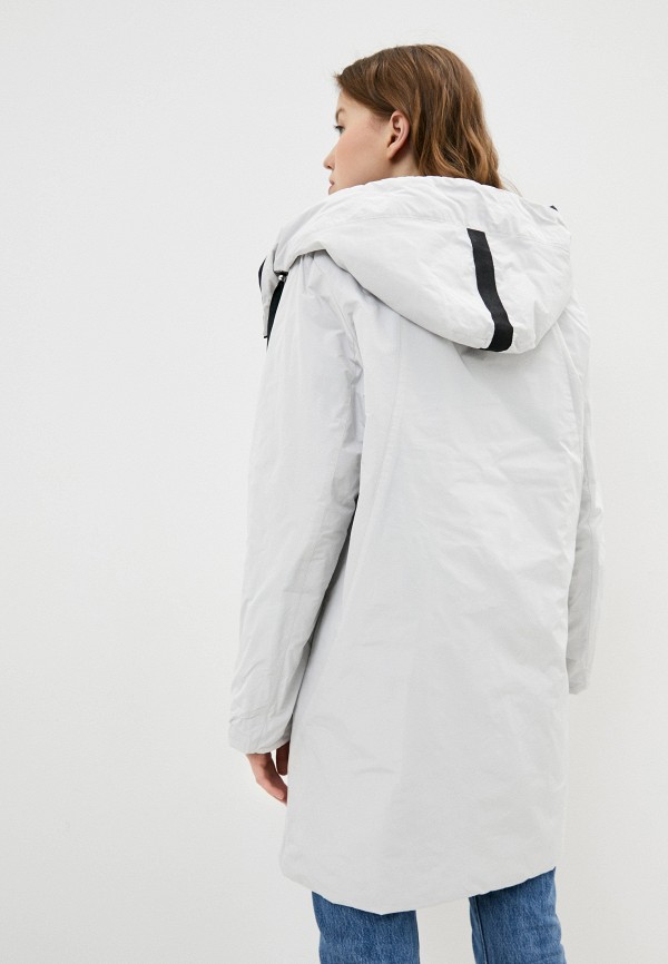Куртка утепленная Dixi-Coat цвет белый  Фото 4