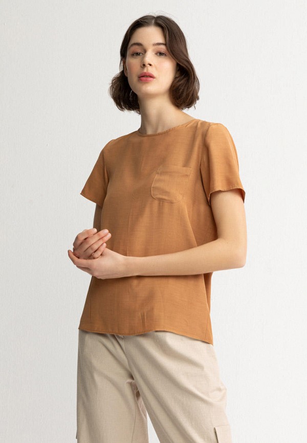 

Блуза BGN, Коричневый, BGN MP002XW14FHK