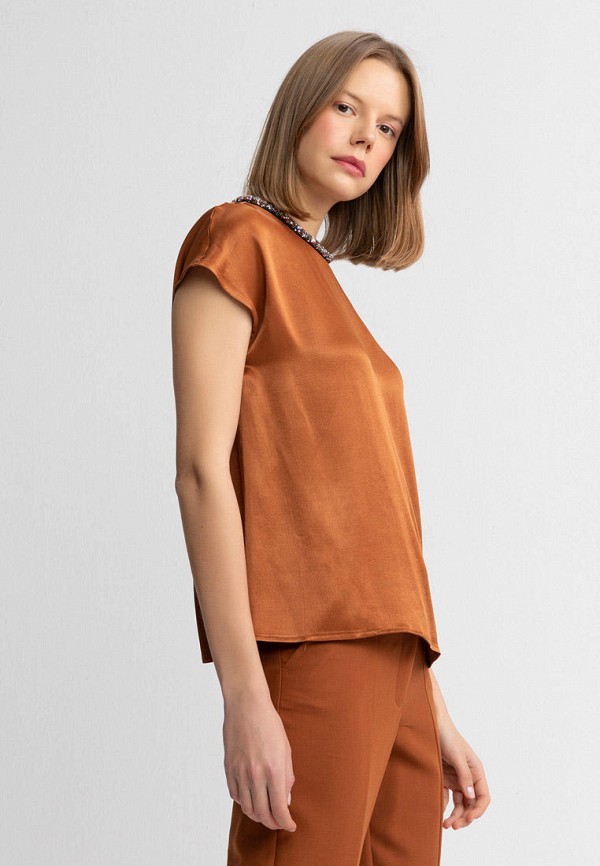 

Блуза BGN, Коричневый, BGN MP002XW14FHQ