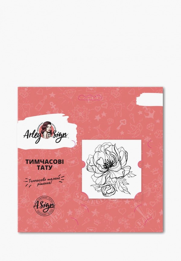 

Временная татуировка Arley Sign, Черный, Arley Sign MP002XW14G9Z