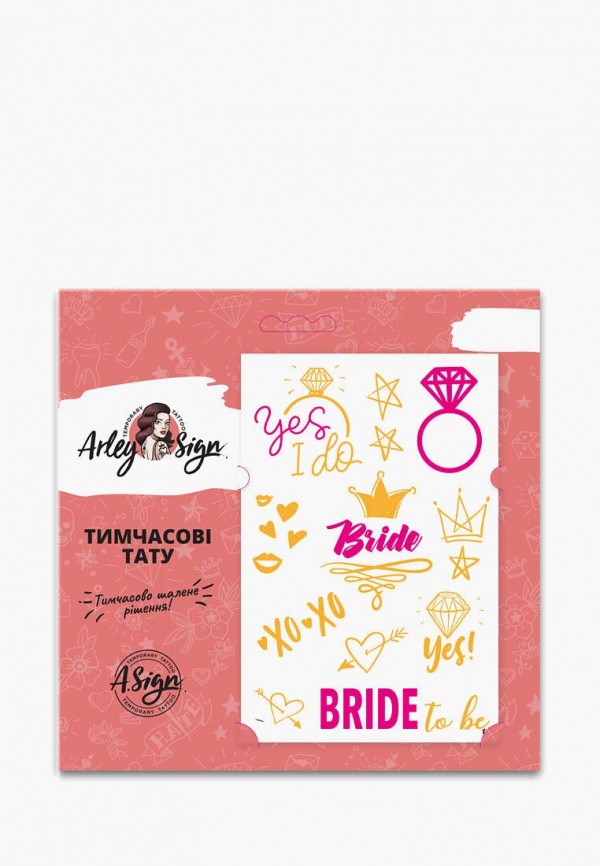 

Временная татуировка Arley Sign, Золотой, Arley Sign MP002XW14GA0