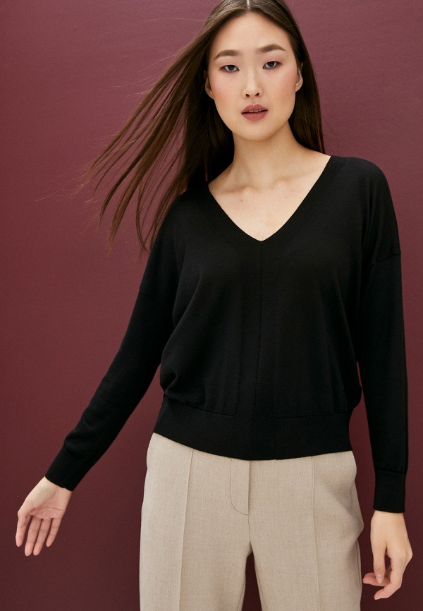 Пуловер Falconeri цвет черный  Фото 2