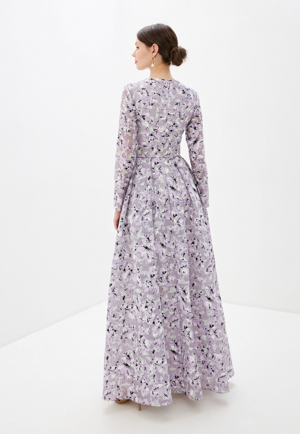 Платье Emilia Dell'oro цвет фиолетовый  Фото 3