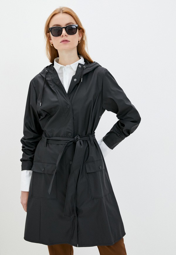 

Плащ Rains, Черный, Curve Jacket