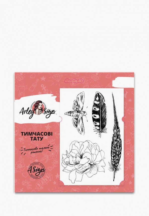

Временная татуировка Arley Sign, Черный, Arley Sign MP002XW14IHP