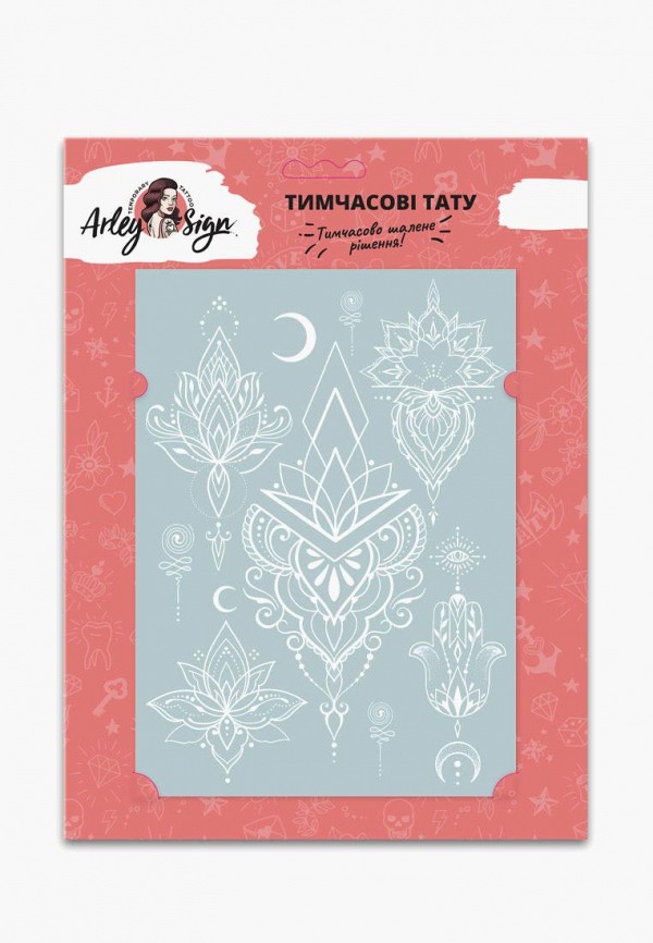 

Временная татуировка Arley Sign, Белый, Arley Sign MP002XW14II2