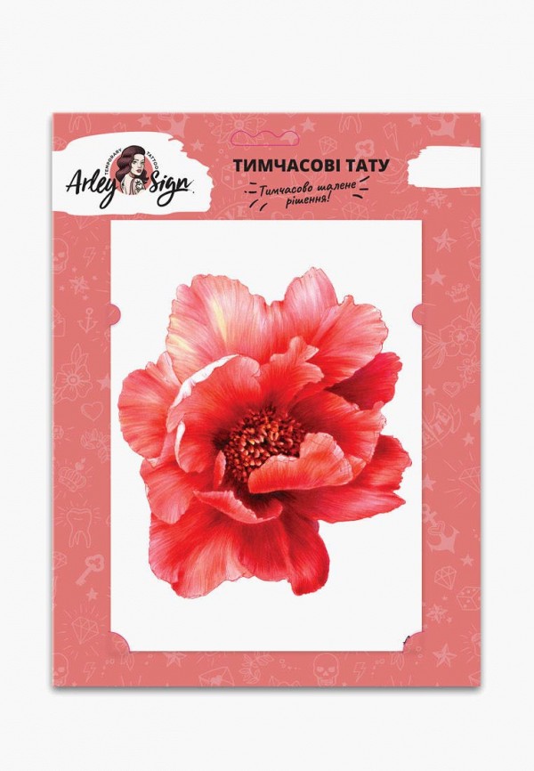 

Временная татуировка Arley Sign, Красный, Arley Sign MP002XW14II3