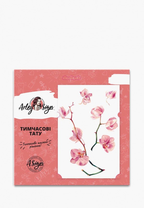 

Временная татуировка Arley Sign, Розовый, Arley Sign MP002XW14IIB