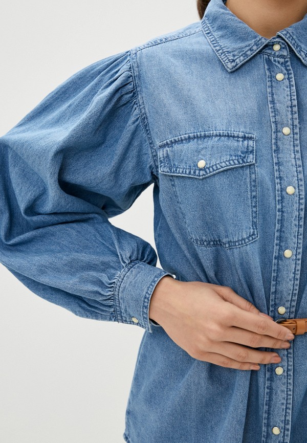 

Рубашка джинсовая Sela, Синий