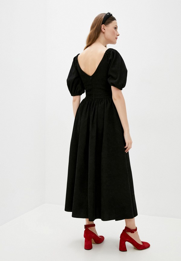 Платье Lipinskaya-Brand цвет черный  Фото 3