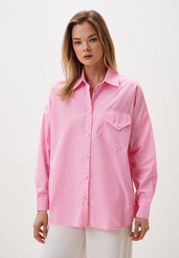Рубашка Ulyashova цвет Розовый 