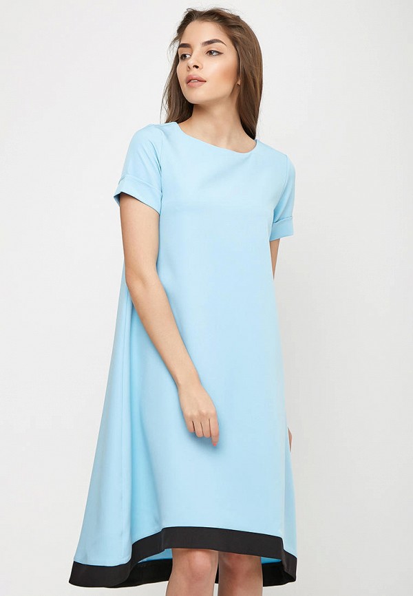Платье  - голубой цвет