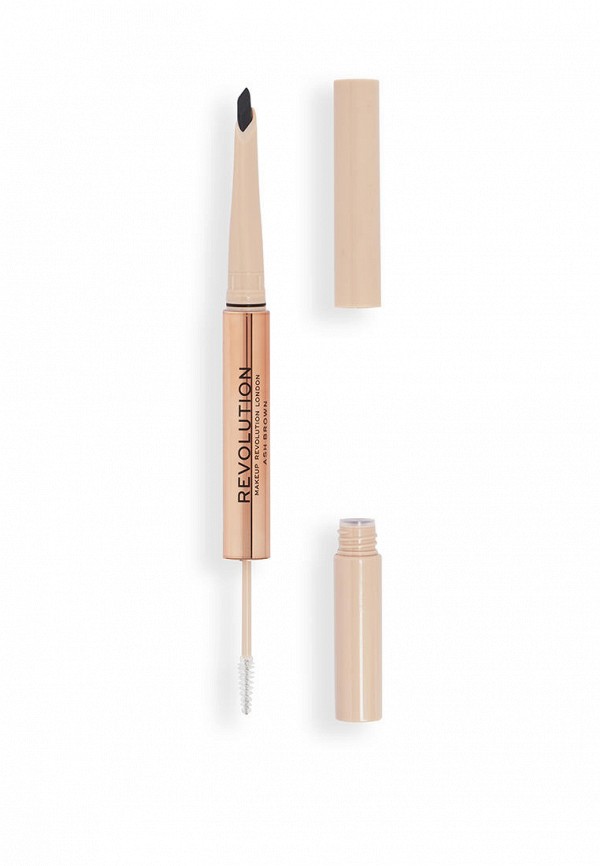 Карандаш для бровей Revolution Revolution Fluffy Brow Filter Duo, Ash Brown