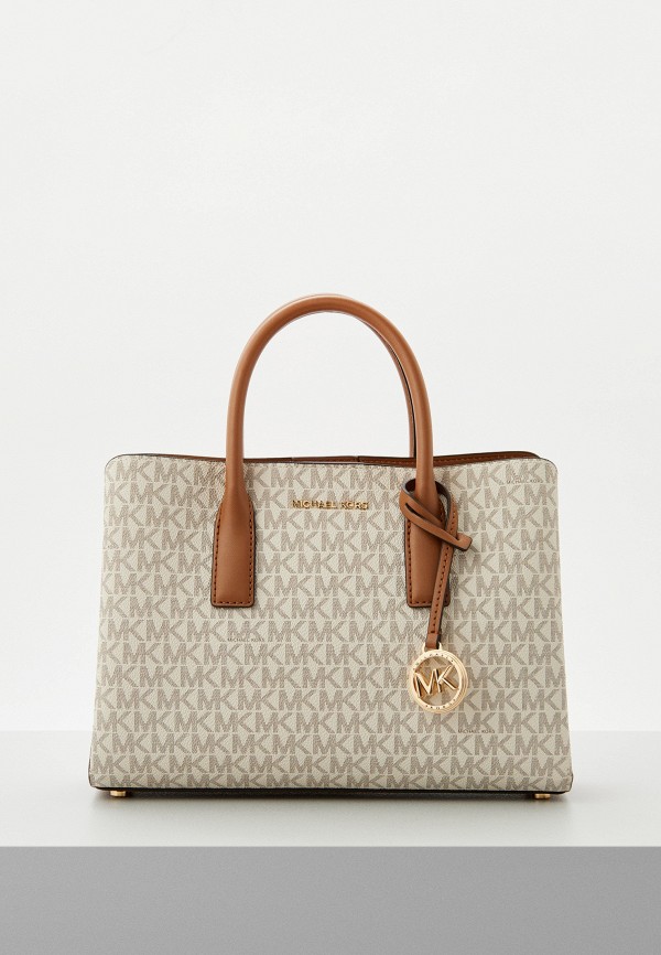 

Сумка и брелок Michael Michael Kors, Бежевый