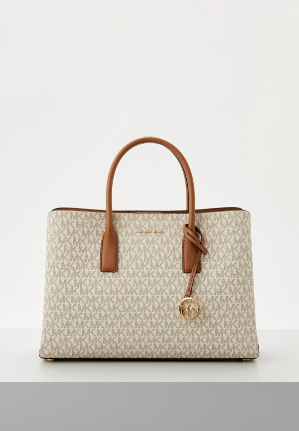 

Сумка и брелок Michael Michael Kors, Бежевый