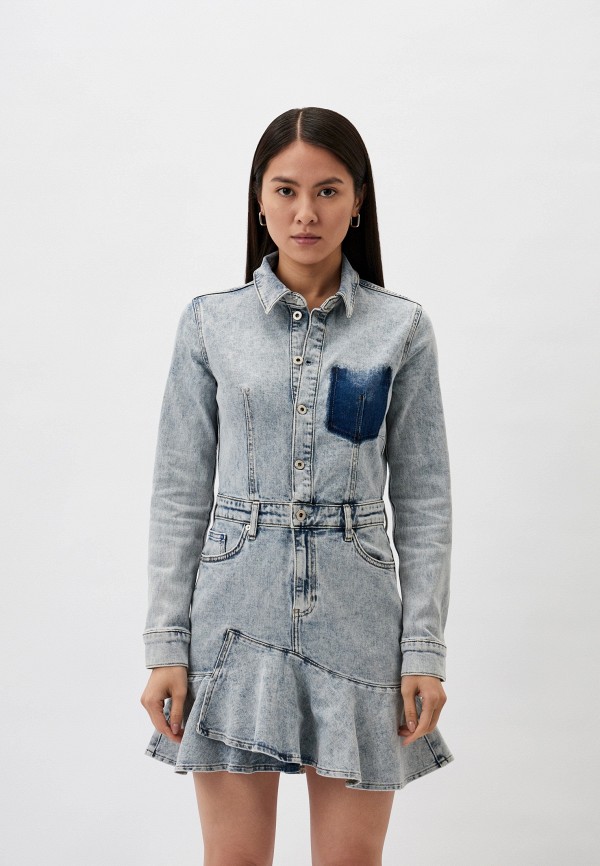 

Платье джинсовое Karl Lagerfeld Jeans, Голубой