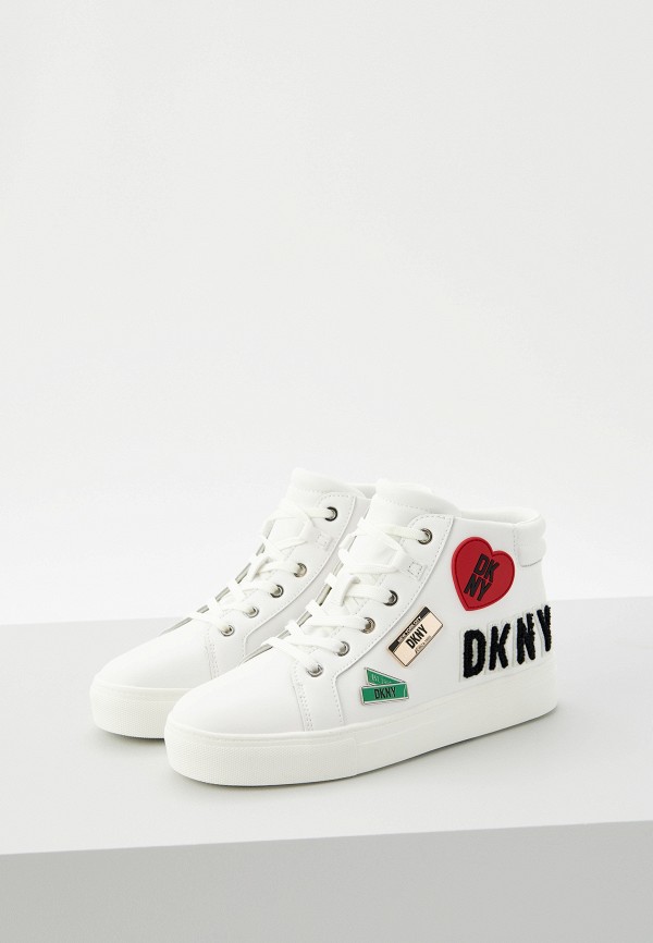 Кеды DKNY цвет Белый  Фото 3
