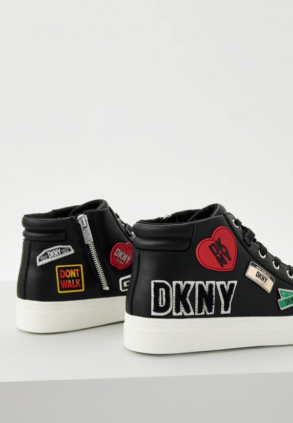 Кеды DKNY цвет Черный  Фото 4