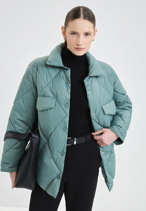 Куртка утепленная Zarina цвет Зеленый 