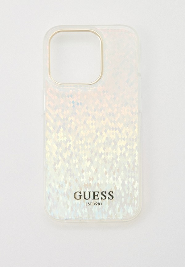 

Чехол для iPhone Guess, Разноцветный, 15 Pro, пластиковый