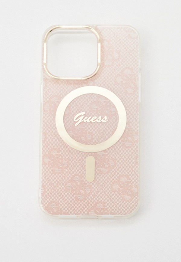 

Чехол для iPhone Guess, Розовый, 15 Pro Max, с MagSafe