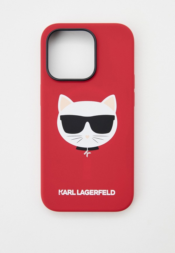 

Чехол для iPhone Karl Lagerfeld, Красный, 14 Pro, с MagSafe
