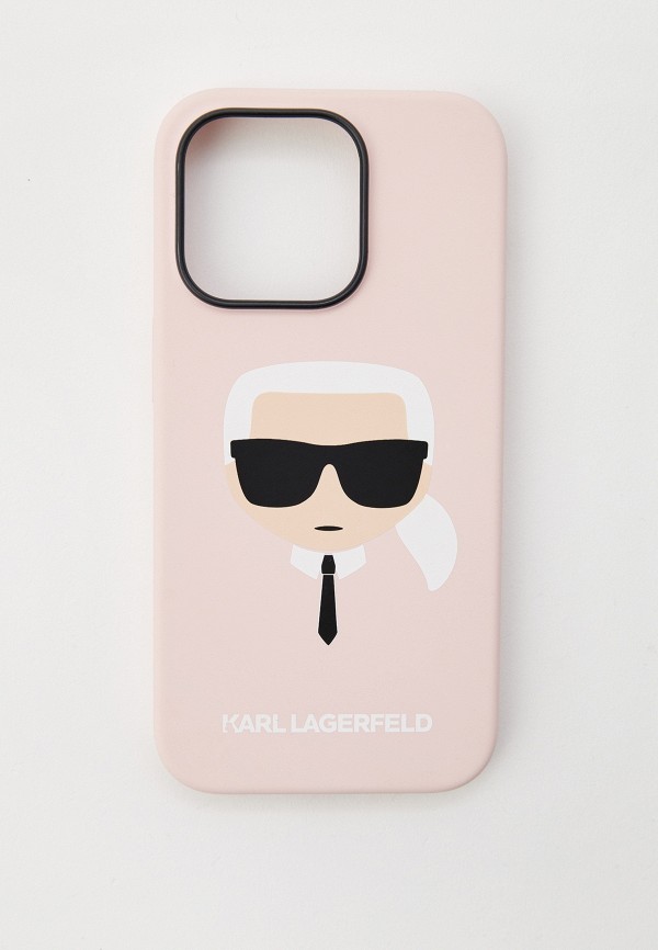 Чехол для iPhone Karl Lagerfeld 14 Pro, силиконовый