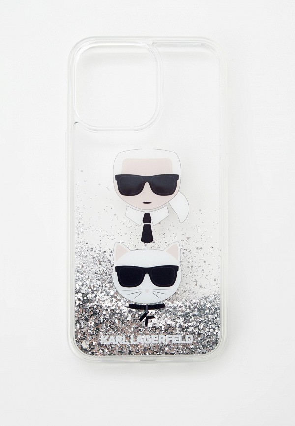 Чехол для iPhone Karl Lagerfeld прозрачного цвета