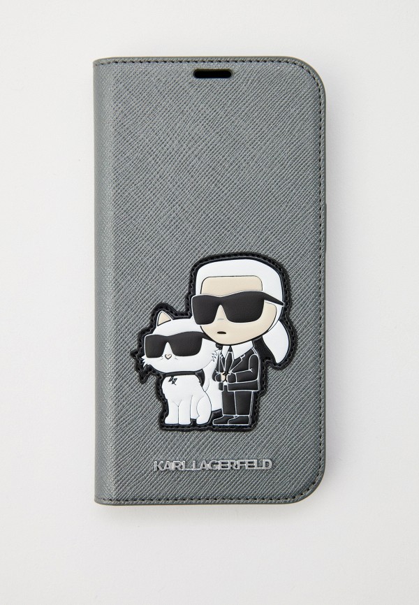 

Чехол для iPhone Karl Lagerfeld, Серый, 14 Pro