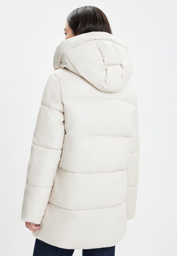 фото Куртка кожаная утепленная zarina