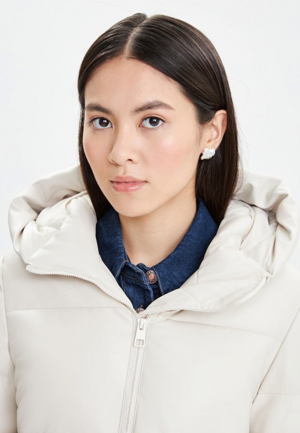 фото Куртка кожаная утепленная zarina