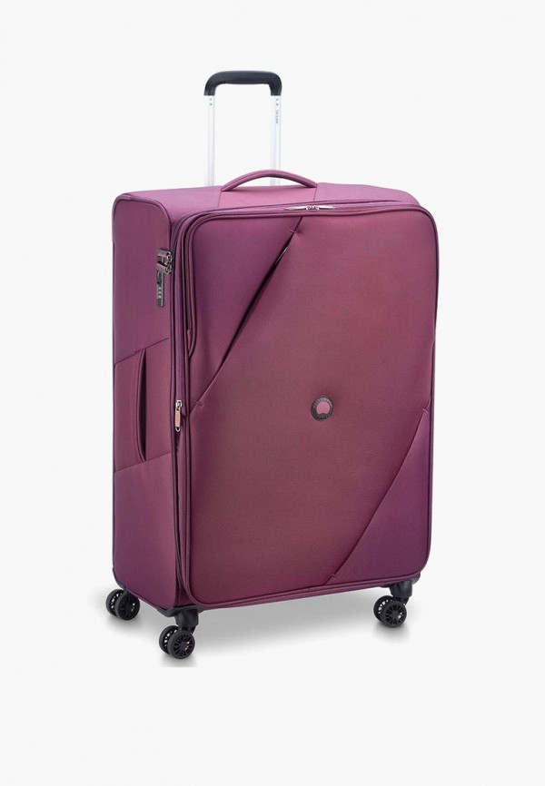 Чемодан Delsey M жесткий чемодан спиннер ikon 20 дюймов фиолетовый
